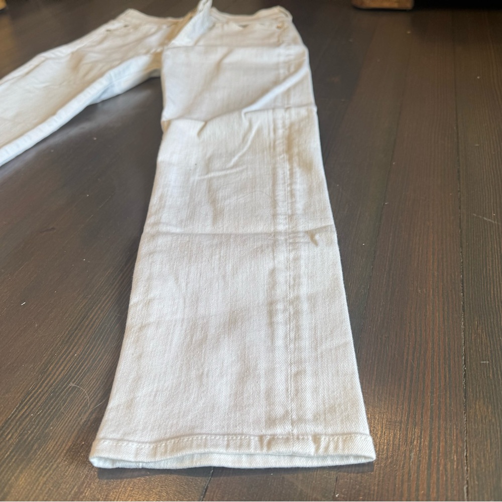 7 for All Mankind, Kimmie Crop size 27 white jeans - Picture 7 of 14